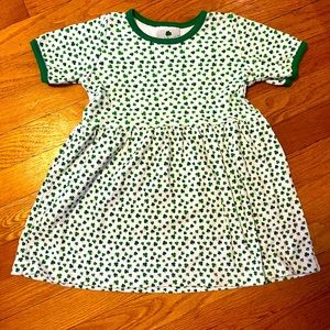Shamrock dress, size 4T